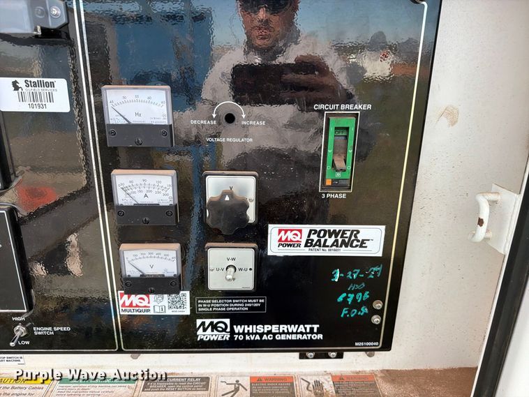 image for item EW1093 Multiquip DCA-70SSJU4F generator