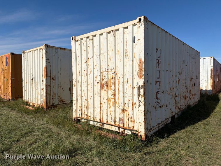 (2) shipping containers