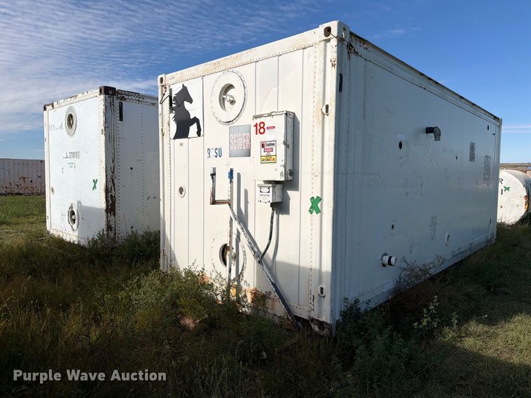 (2) shipping containers