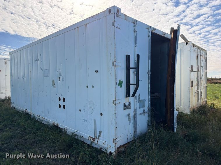 image for item EW1106 (2) skid mounted tank containers