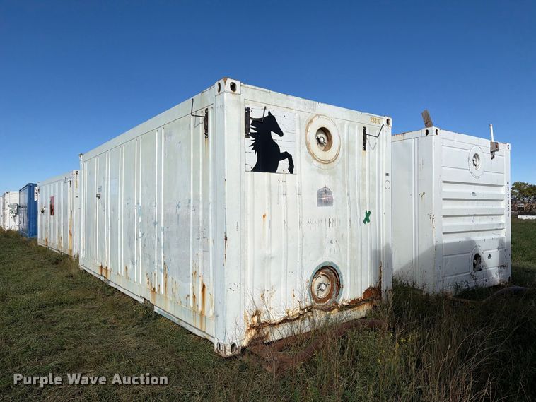 image for item EW1106 (2) skid mounted tank containers