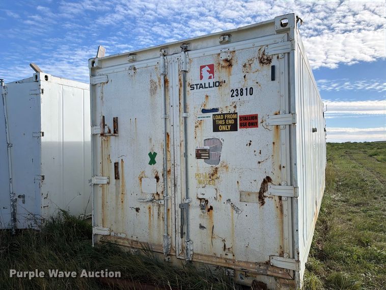 image for item EW1106 (2) skid mounted tank containers