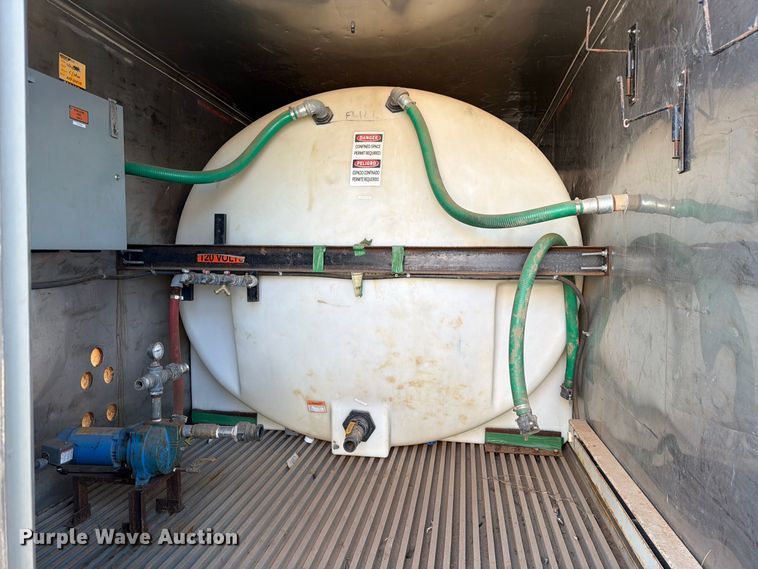 image for item EW1106 (2) skid mounted tank containers