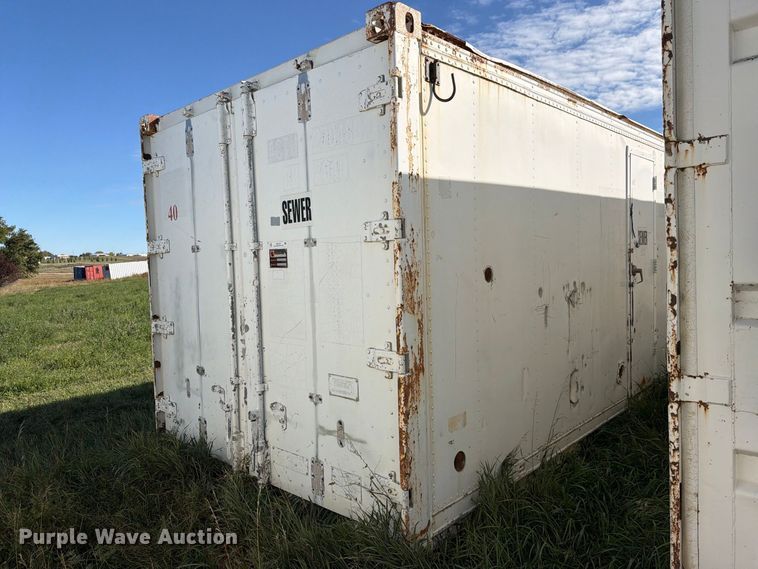 image for item EW1107 (2) portable restrooms container