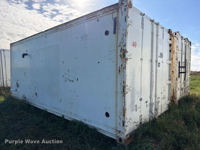 image for item EW1107 (2) portable restrooms container