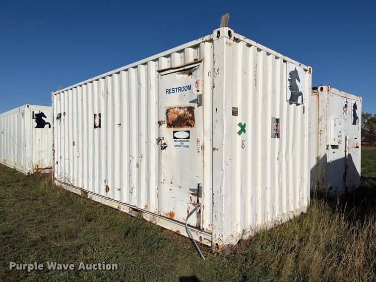 image for item EW1107 (2) portable restrooms container