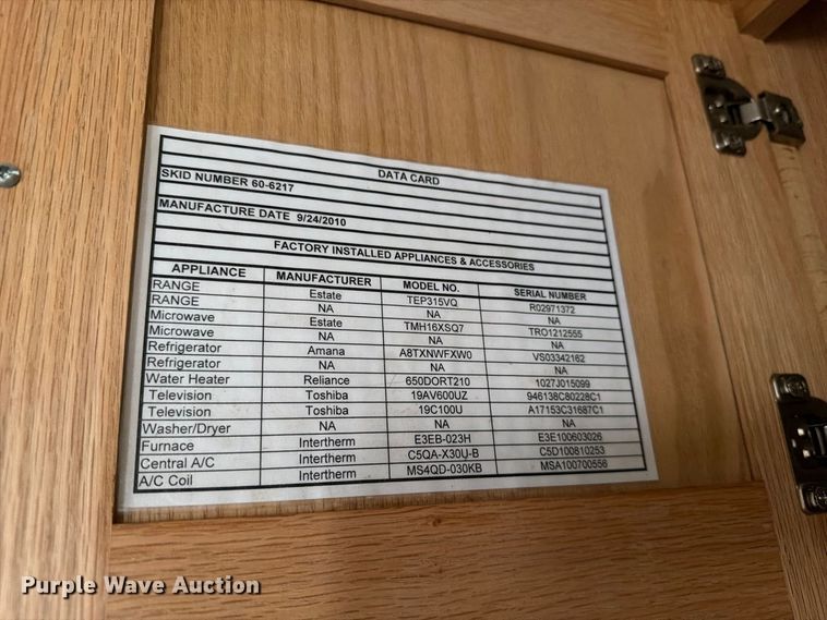 image for item EW1133 2010 Teton skid mounted office