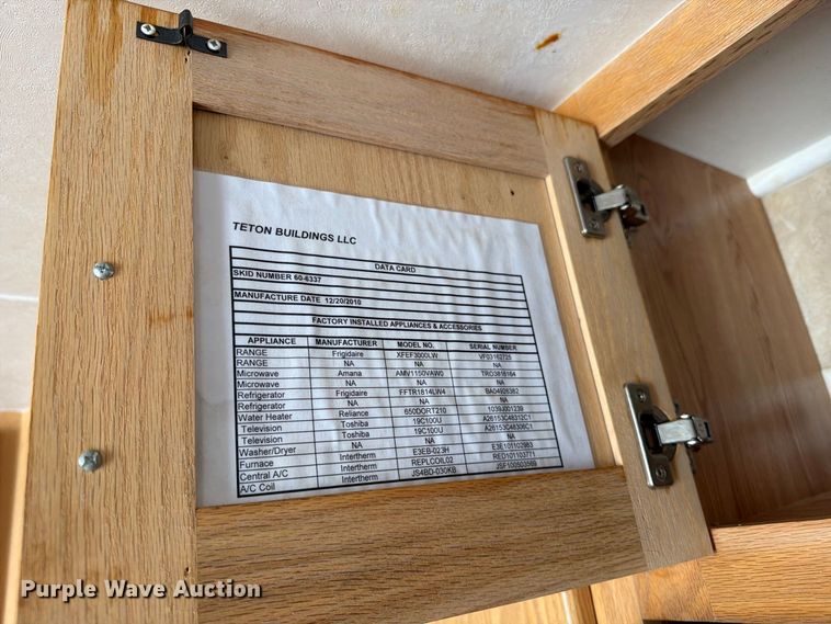 image for item EW1134 2010 Teton skid mounted office