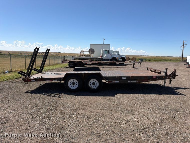 image for item EW2244 2006 Temco equipment trailer