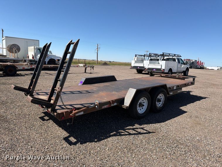 image for item EW2244 2006 Temco equipment trailer