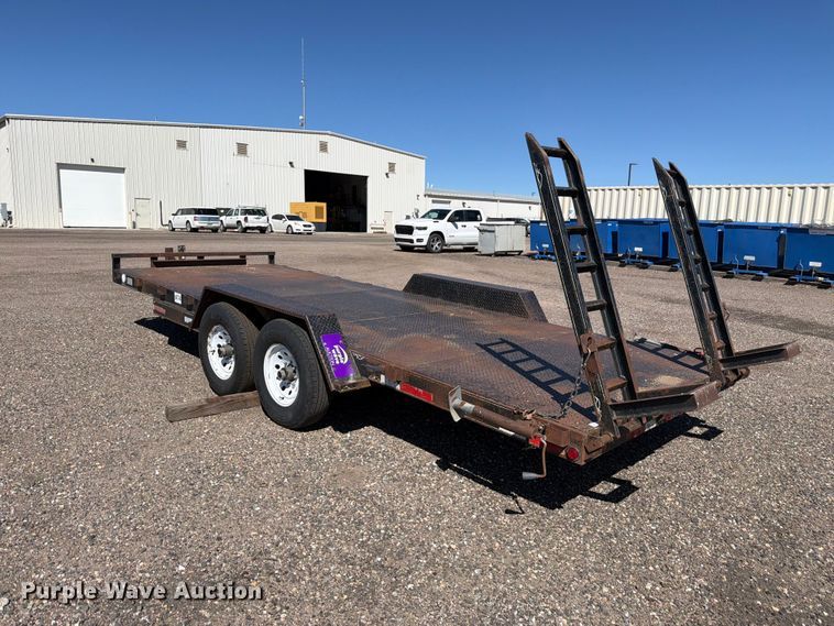 image for item EW2244 2006 Temco equipment trailer