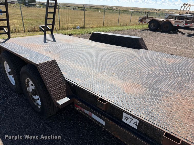 image for item EW2244 2006 Temco equipment trailer