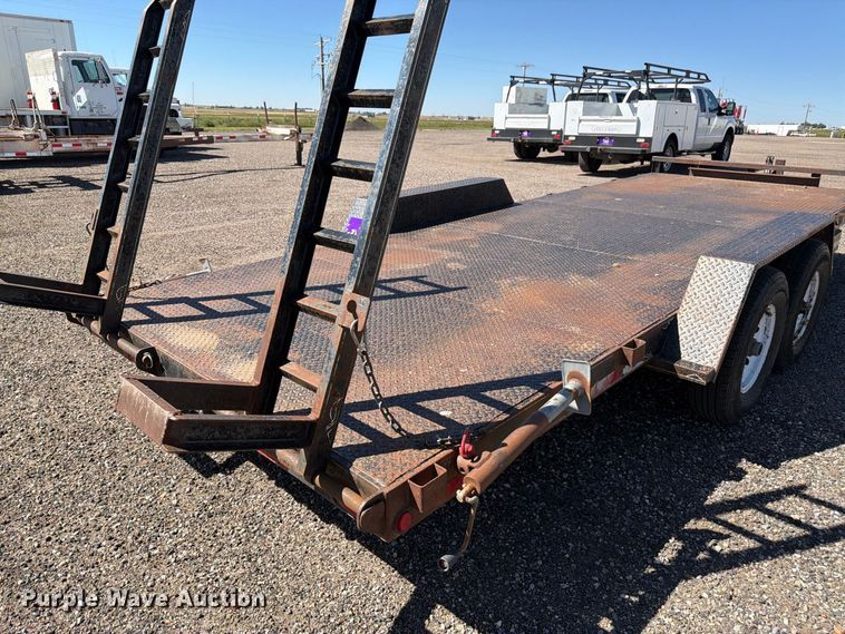 image for item EW2244 2006 Temco equipment trailer
