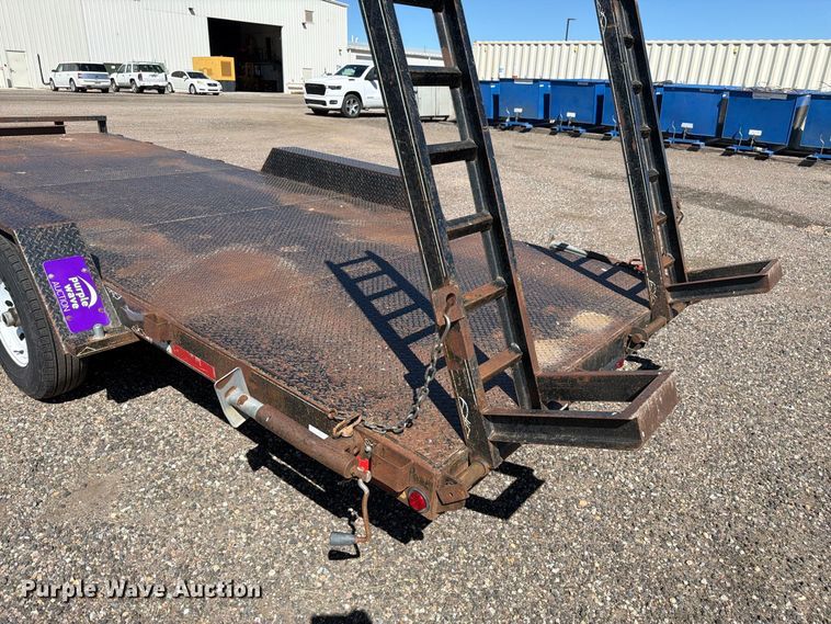 image for item EW2244 2006 Temco equipment trailer