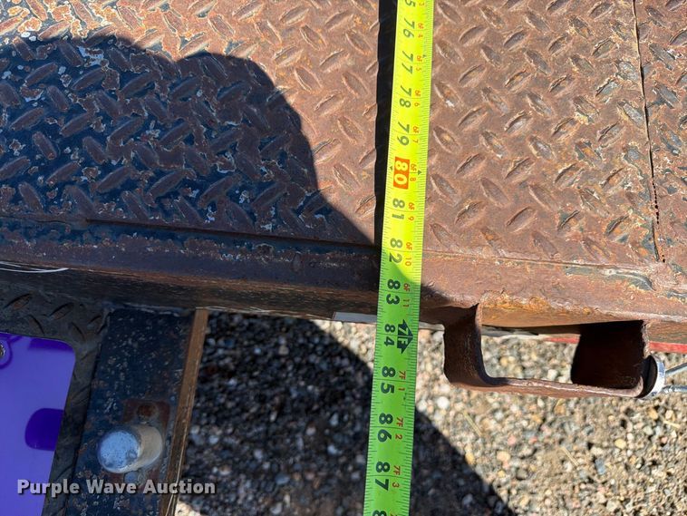 image for item EW2244 2006 Temco equipment trailer