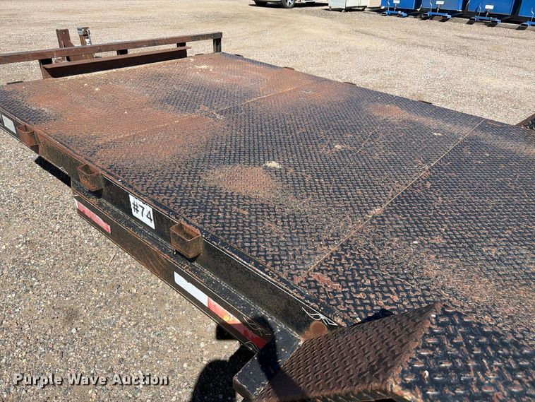 image for item EW2244 2006 Temco equipment trailer