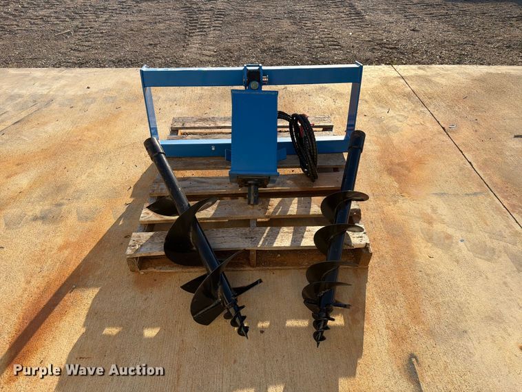 image for item EW7551 GIYI skid steer auger