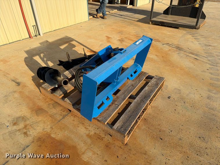 image for item EW7551 GIYI skid steer auger