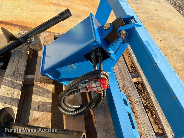 image for item EW7551 GIYI skid steer auger