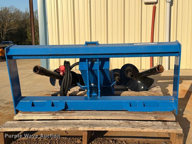 image for item EW7551 GIYI skid steer auger