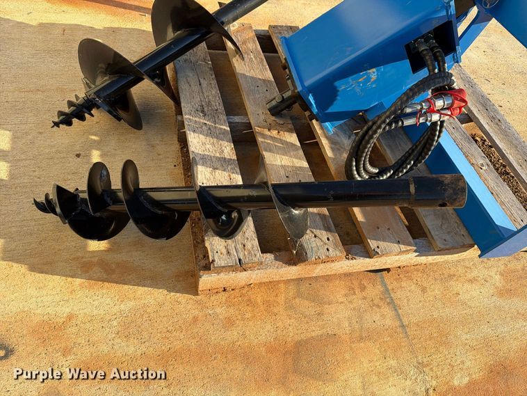 image for item EW7551 GIYI skid steer auger