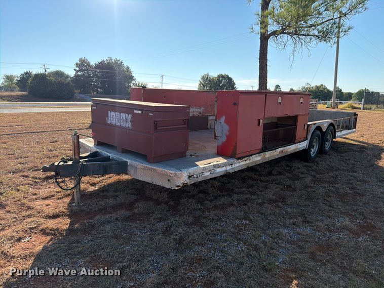 image for item EW7553 Shop Built utility trailer