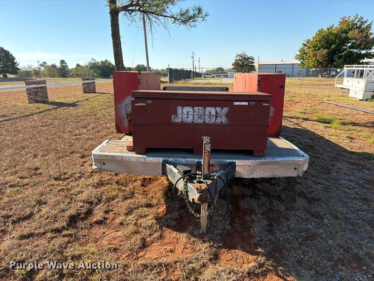 image for item EW7553 Shop Built utility trailer