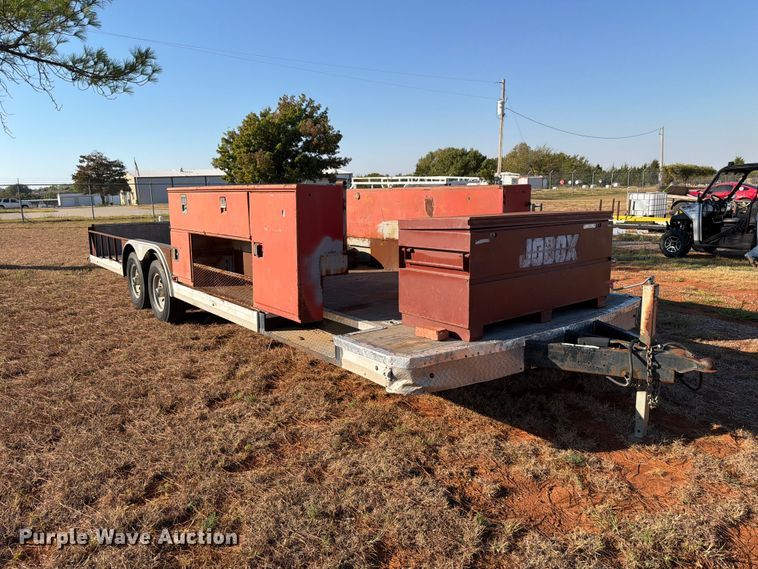 image for item EW7553 Shop Built utility trailer