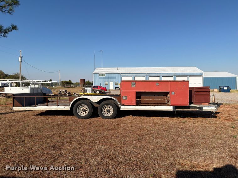 image for item EW7553 Shop Built utility trailer