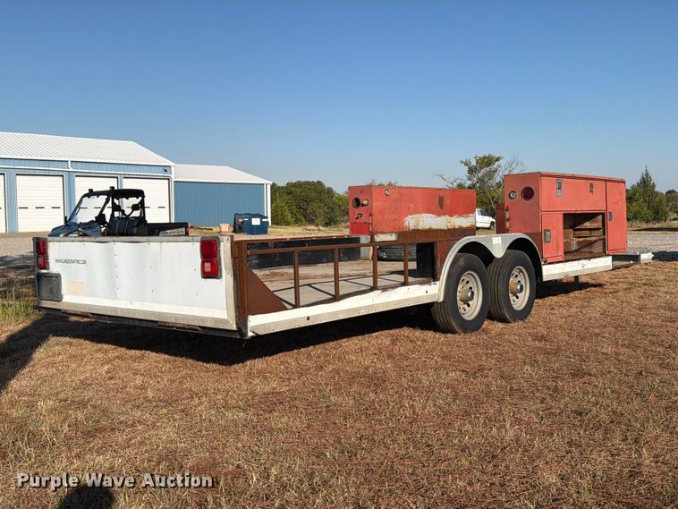 image for item EW7553 Shop Built utility trailer