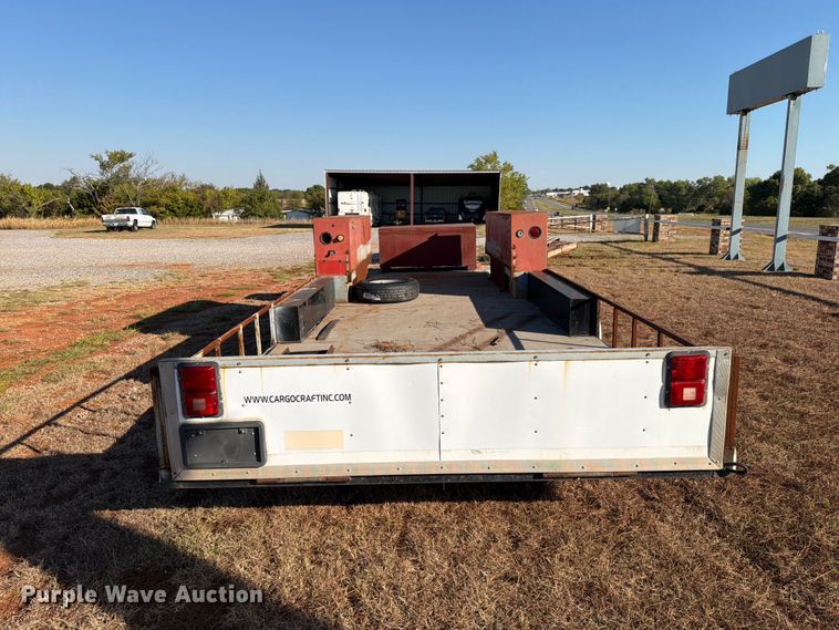 image for item EW7553 Shop Built utility trailer