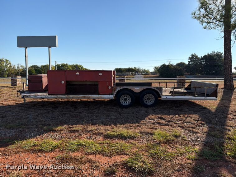 image for item EW7553 Shop Built utility trailer