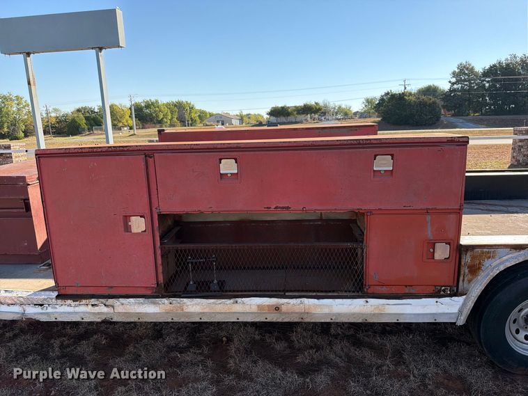 image for item EW7553 Shop Built utility trailer
