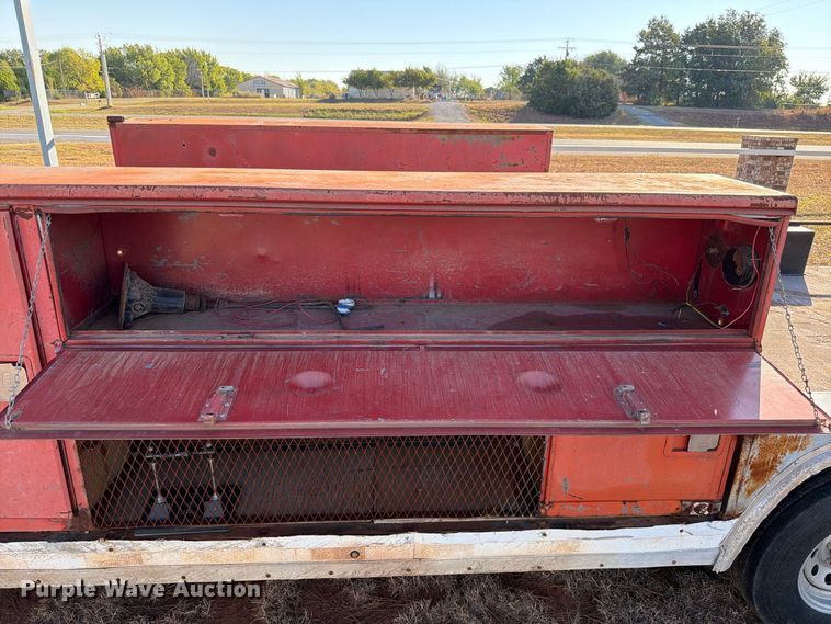 image for item EW7553 Shop Built utility trailer