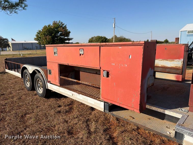 image for item EW7553 Shop Built utility trailer