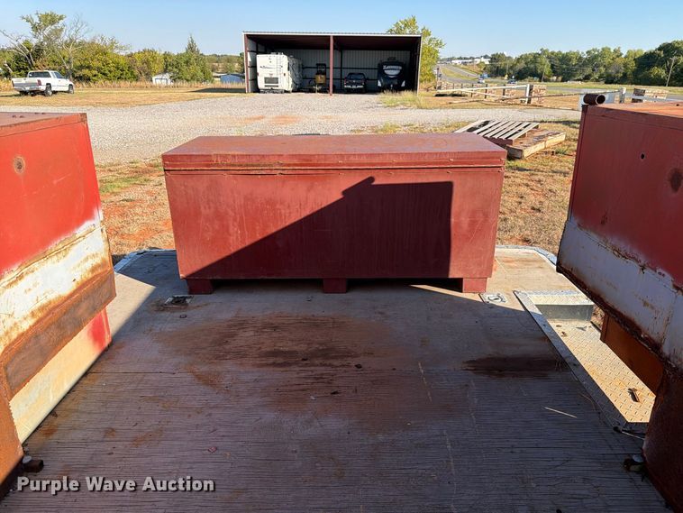 image for item EW7553 Shop Built utility trailer