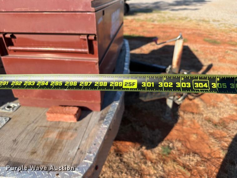 image for item EW7553 Shop Built utility trailer