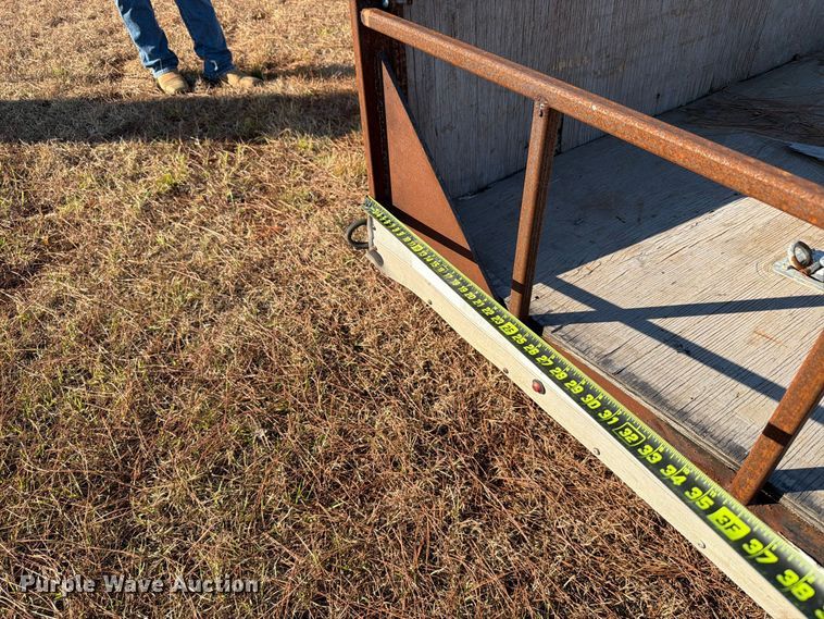 image for item EW7553 Shop Built utility trailer