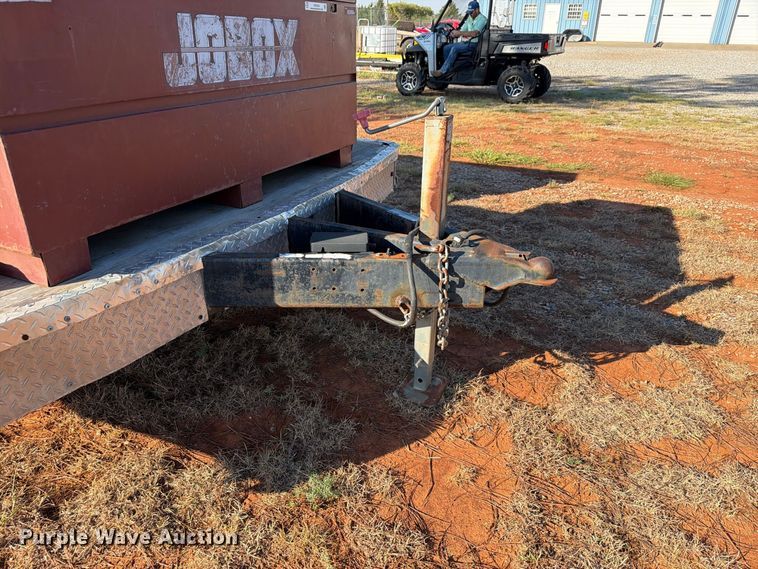 image for item EW7553 Shop Built utility trailer