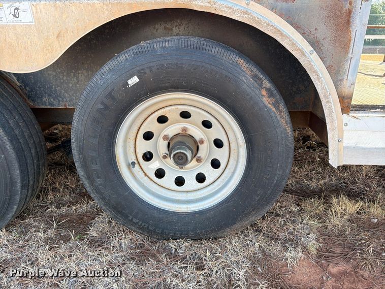 image for item EW7553 Shop Built utility trailer