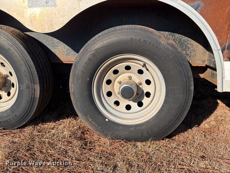 image for item EW7553 Shop Built utility trailer