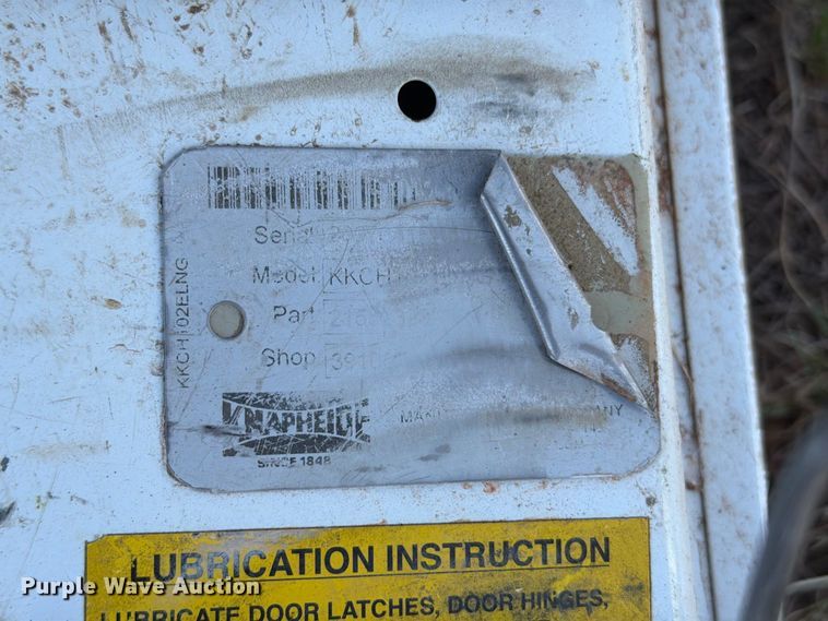 image for item EW7554 Knapheide pickup truck shell