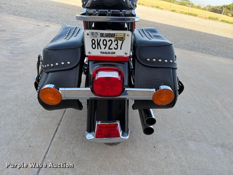 image for item EW8896 2010 Harley-Davidson Heritage Softail Classic motorcycle