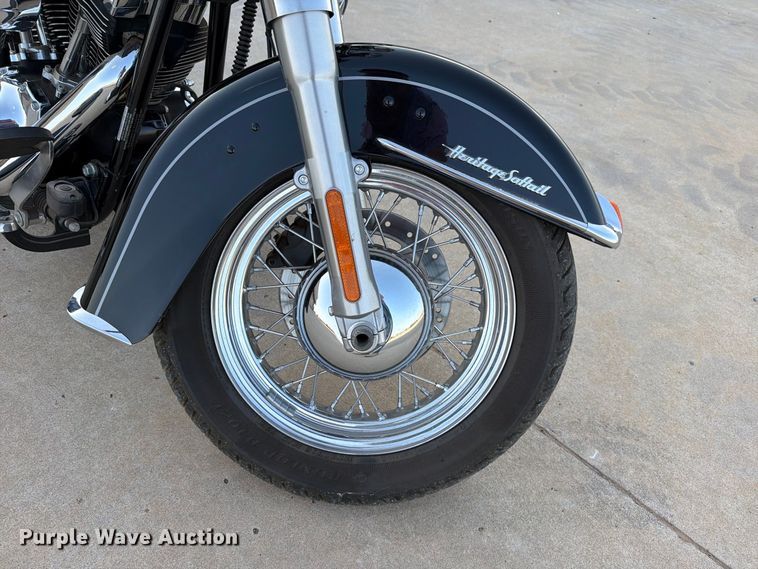 image for item EW8896 2010 Harley-Davidson Heritage Softail Classic motorcycle