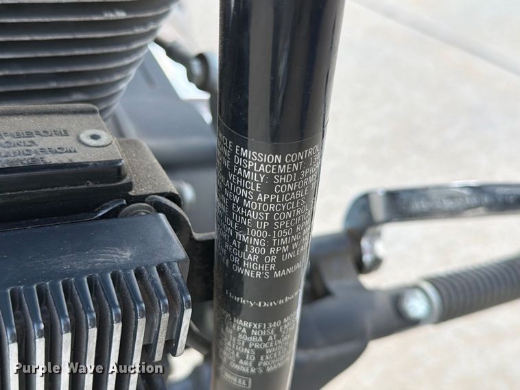 image for item EW8897 1995 Harley-davidson Softail Custom motorcycle
