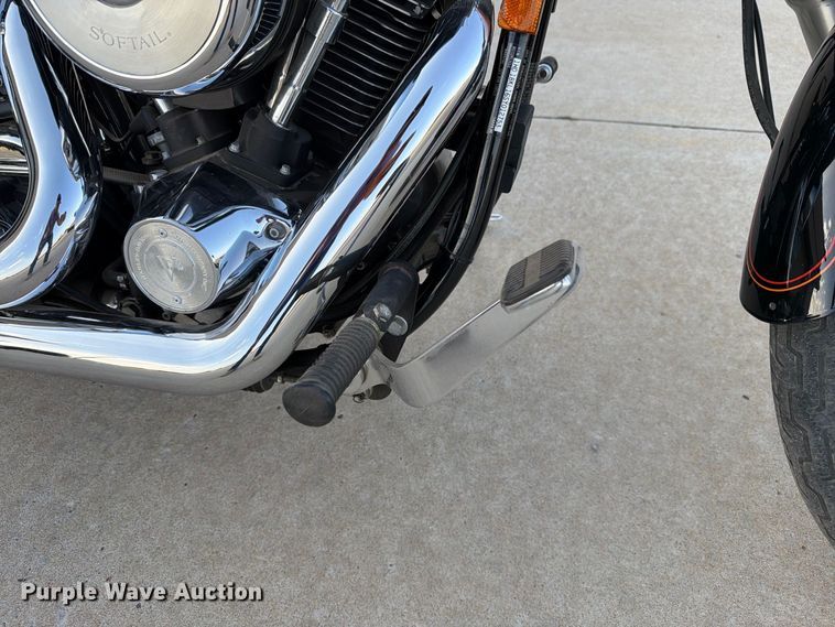image for item EW8897 1995 Harley-davidson Softail Custom motorcycle