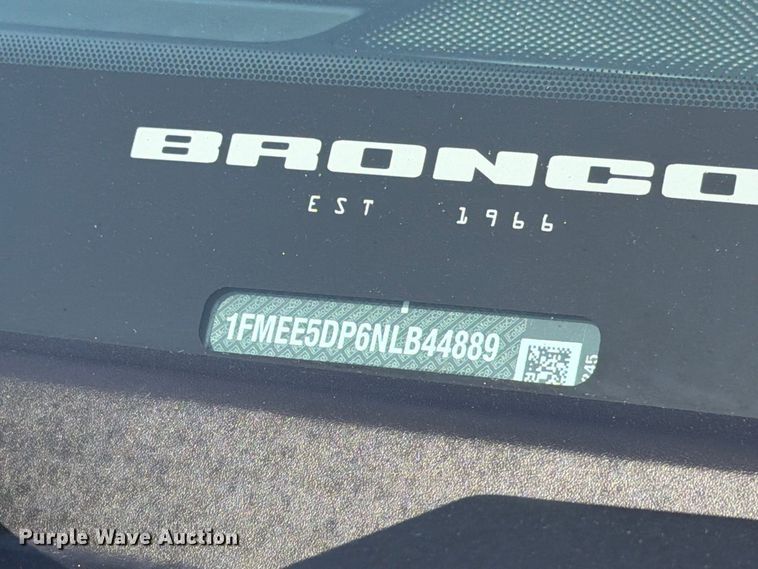 2022 Ford Bronco