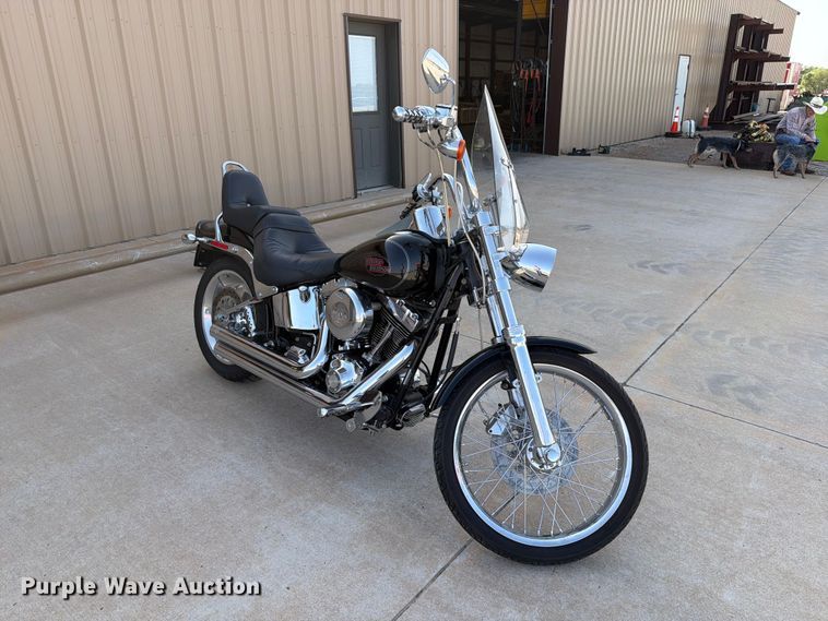 image for item EW8899 2007 Harley-davidson Softail Custom motorcycle