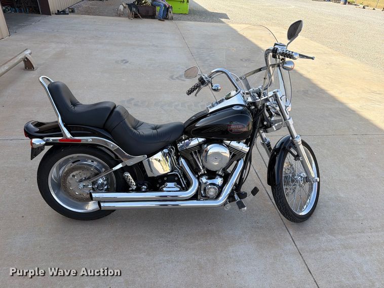 image for item EW8899 2007 Harley-davidson Softail Custom motorcycle