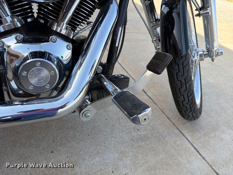 image for item EW8899 2007 Harley-davidson Softail Custom motorcycle